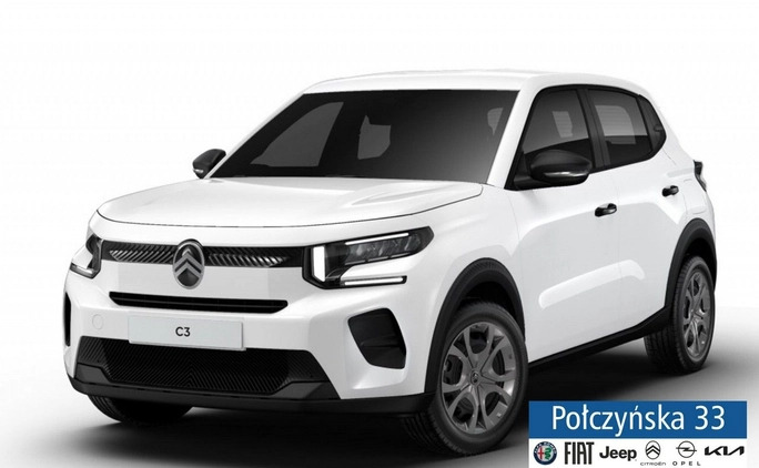 Citroen C3 cena 72200 przebieg: 3, rok produkcji 2024 z Janów Lubelski małe 37